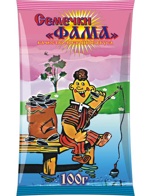 Семечки ФАМА соленые 90гр.